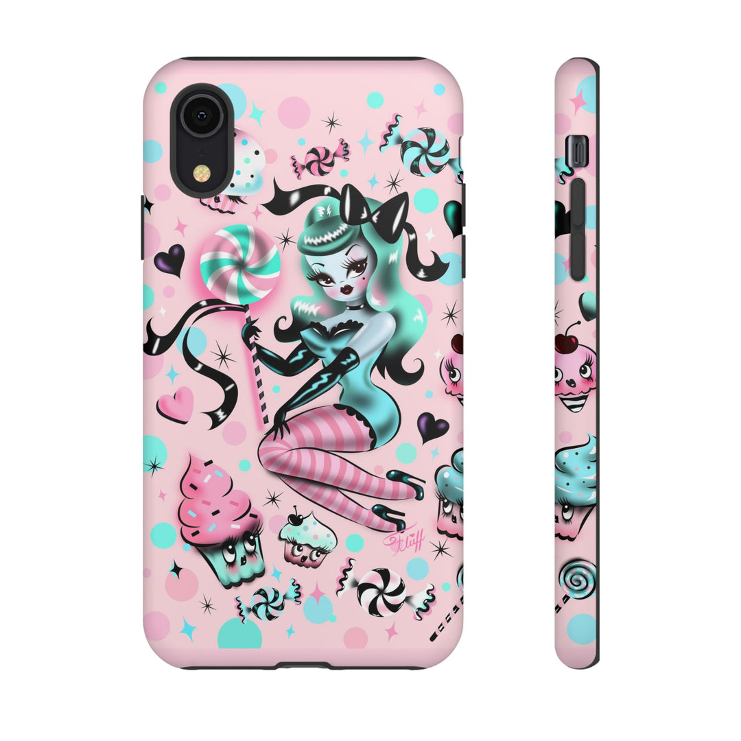 Mint Sugar Pinup • Tough Phone Case