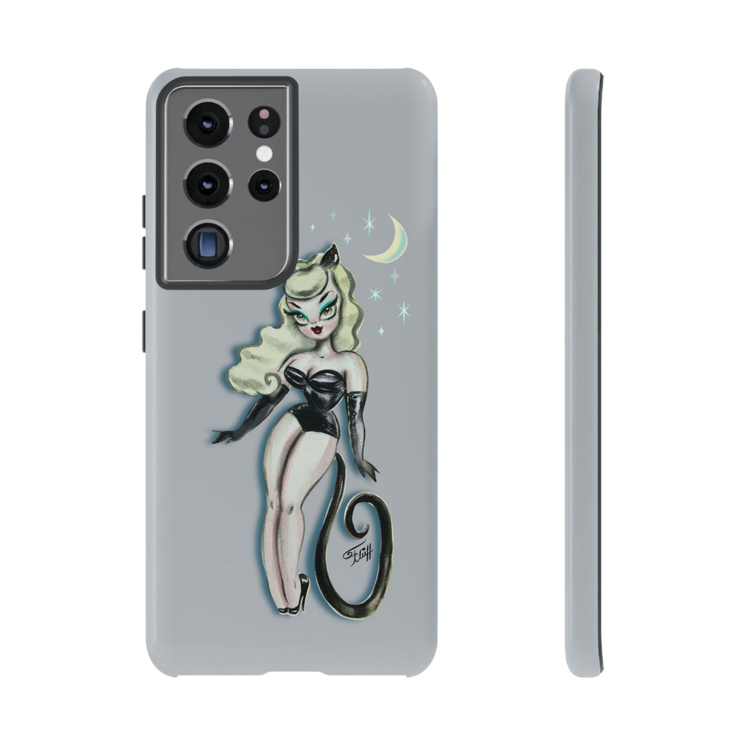 Blonde Cat Girl • Tough Phone Case