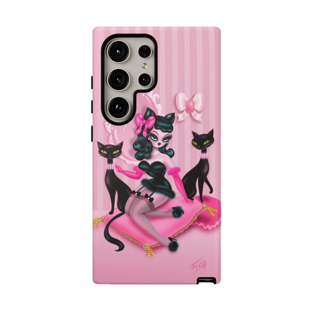 Kitten Boudoir Doll • Tough Phone Case