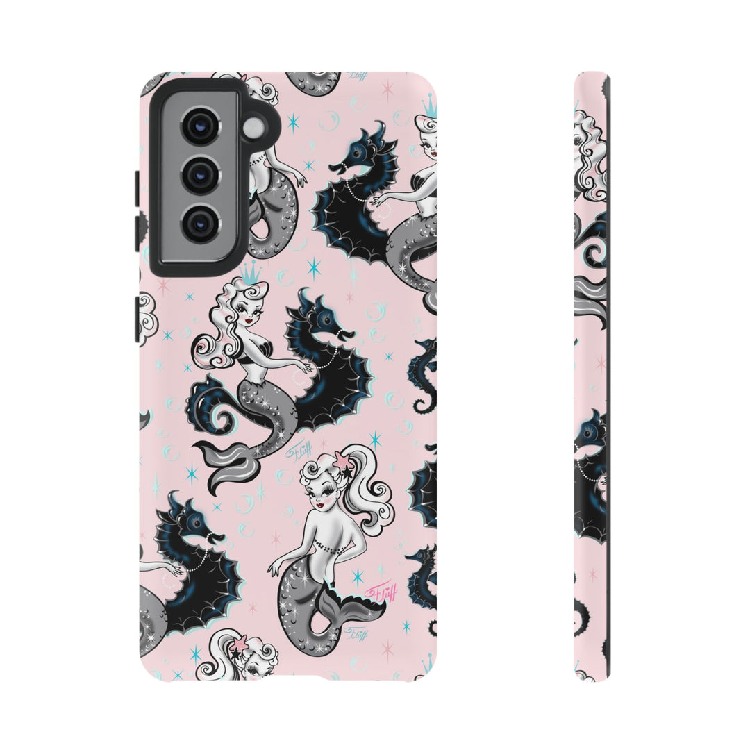 Pearla on Pink • Tough Phone Case