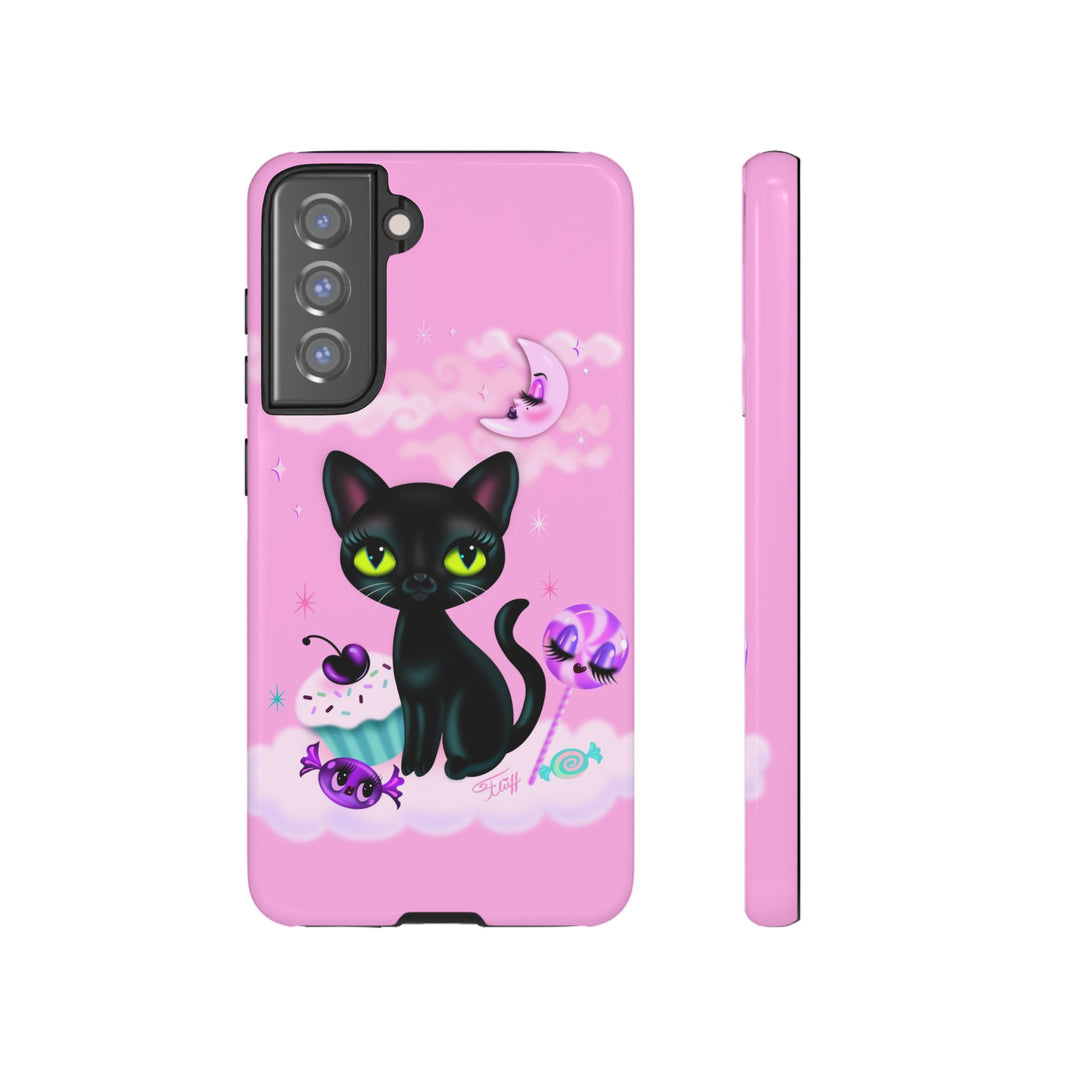 Vyolette in the Sky with Candies Pink • Tough Phone Case