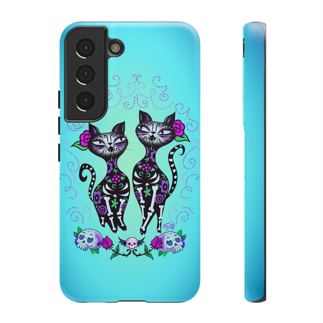 Sugar Skull Cats • Tough Phone Case