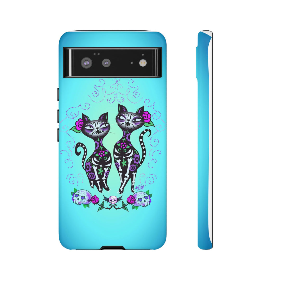 Sugar Skull Cats • Tough Phone Case