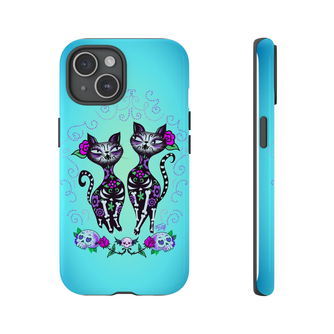 Sugar Skull Cats • Tough Phone Case