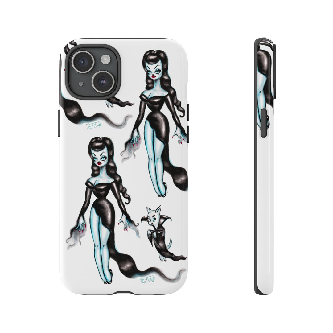 Vampira with Nosferachi • Tough Phone Case