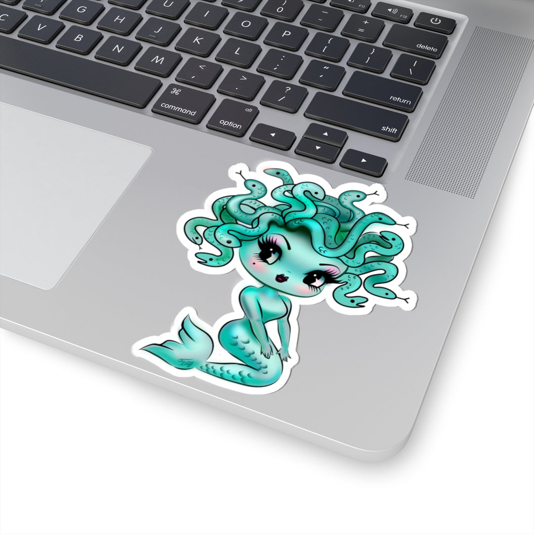 Baby Medusa Mermaid • Kiss-Cut Sticker