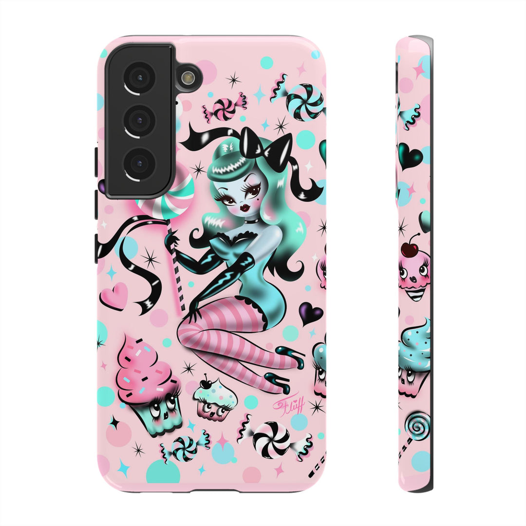 Mint Sugar Pinup • Tough Phone Case