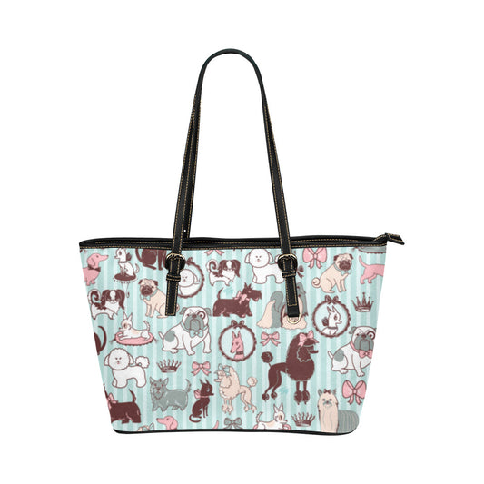 Doggy Boudoir Mint • Purse Tote