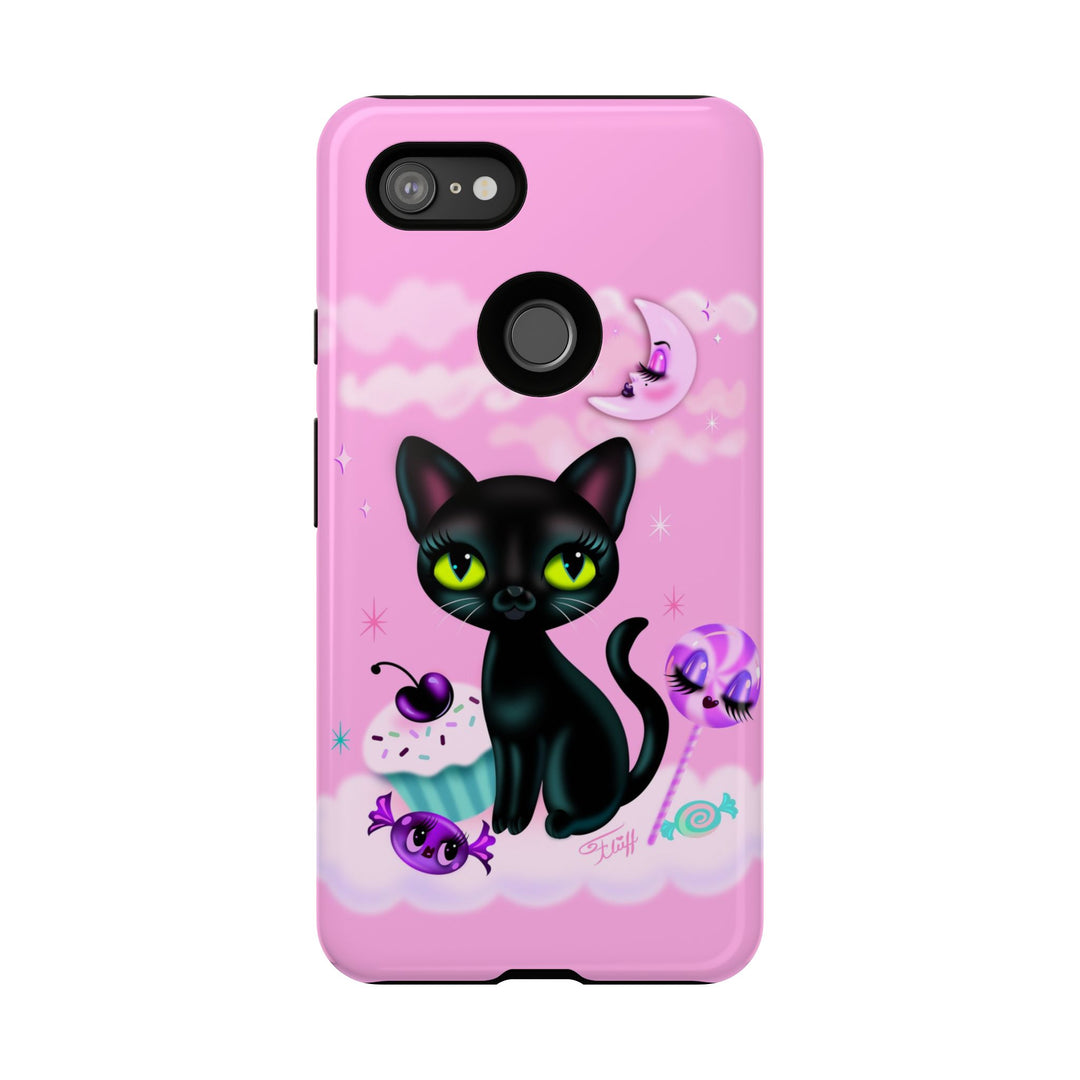 Vyolette in the Sky with Candies Pink • Tough Phone Case