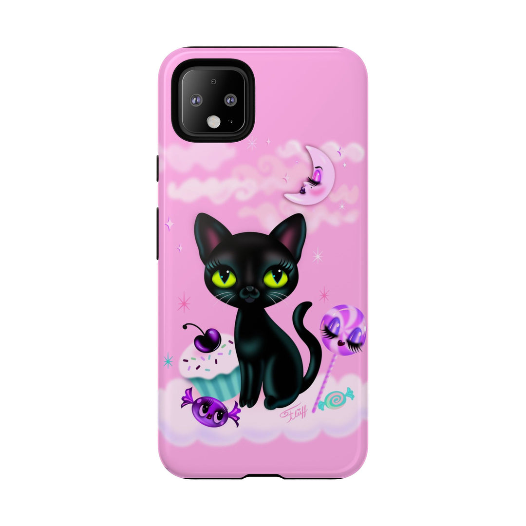 Vyolette in the Sky with Candies Pink • Tough Phone Case