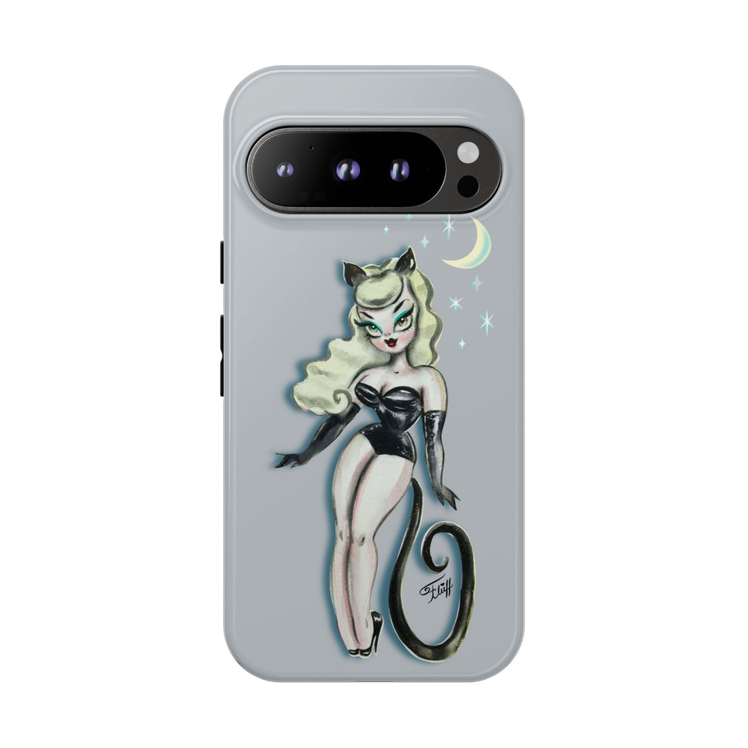 Blonde Cat Girl • Tough Phone Case