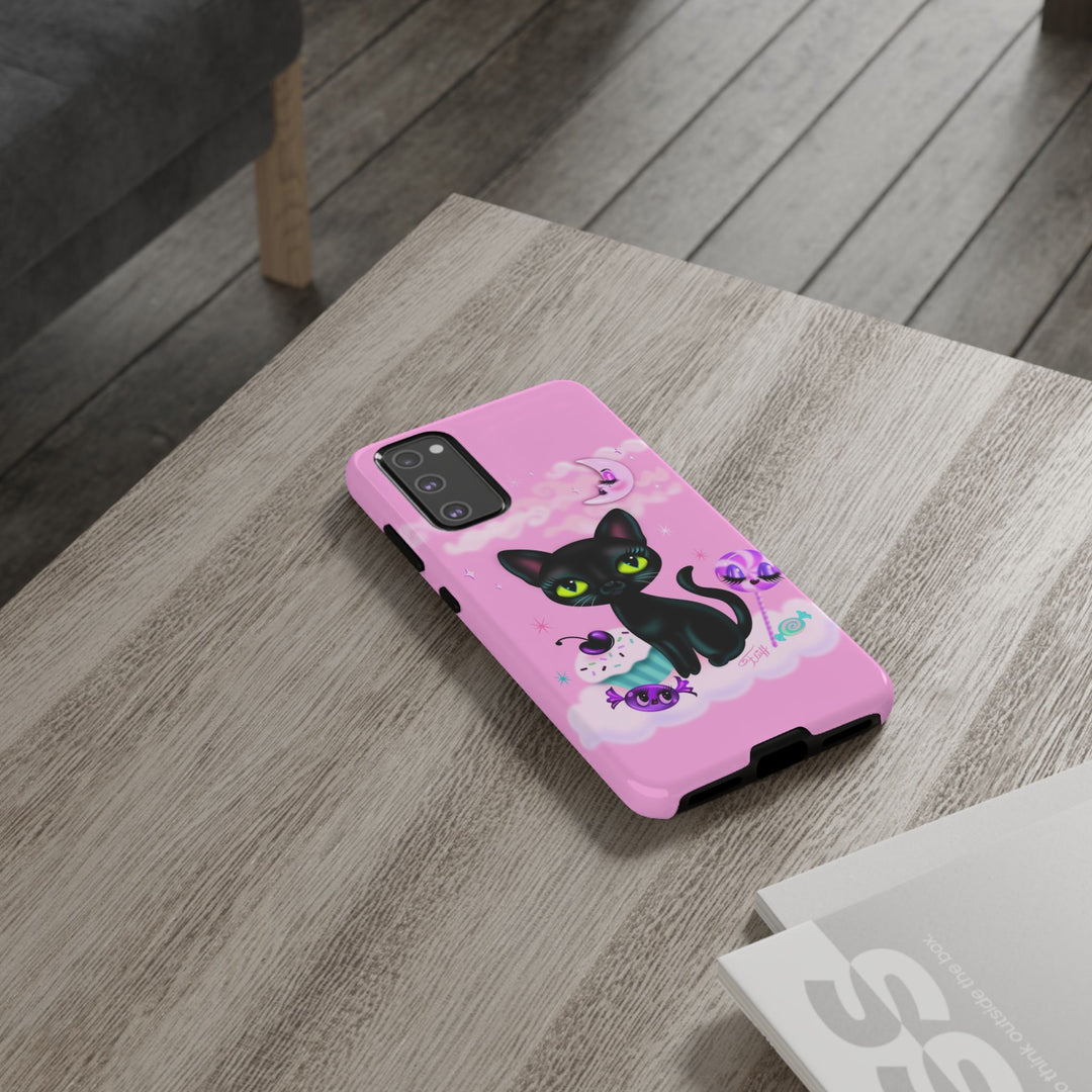 Vyolette in the Sky with Candies Pink • Tough Phone Case