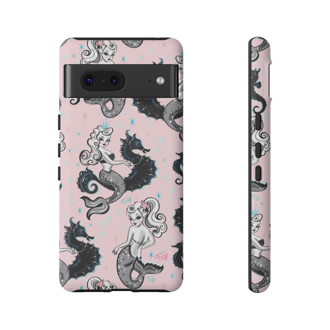 Pearla on Pink • Tough Phone Case