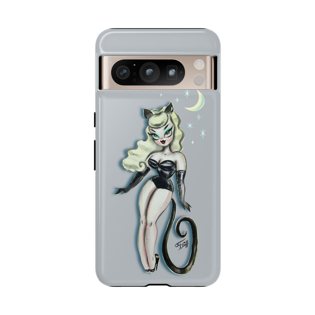 Blonde Cat Girl • Tough Phone Case