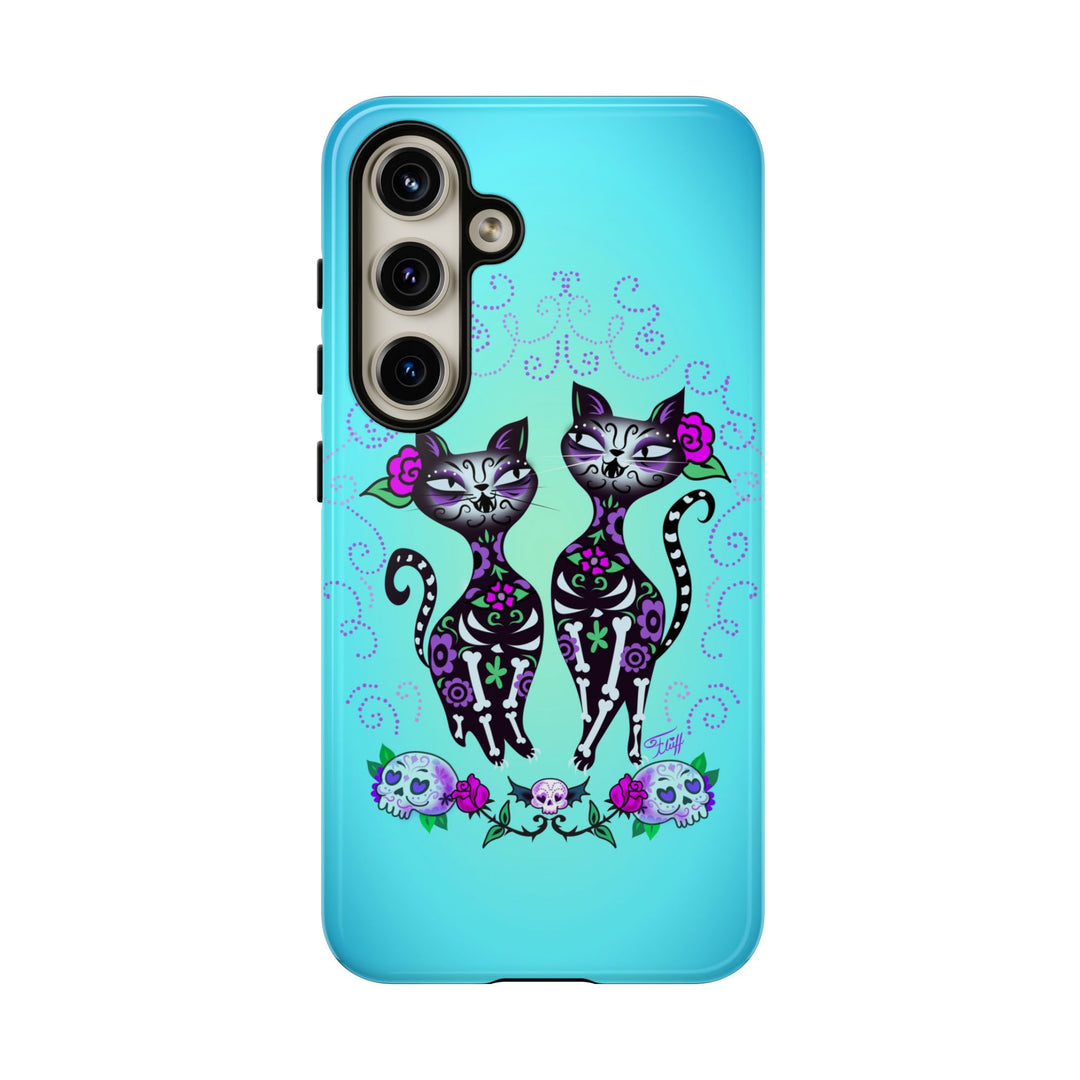 Sugar Skull Cats • Tough Phone Case