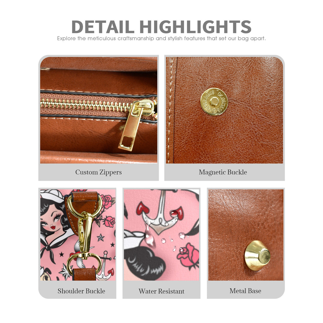 Suzy Sailor Pink • Crossbody Bag