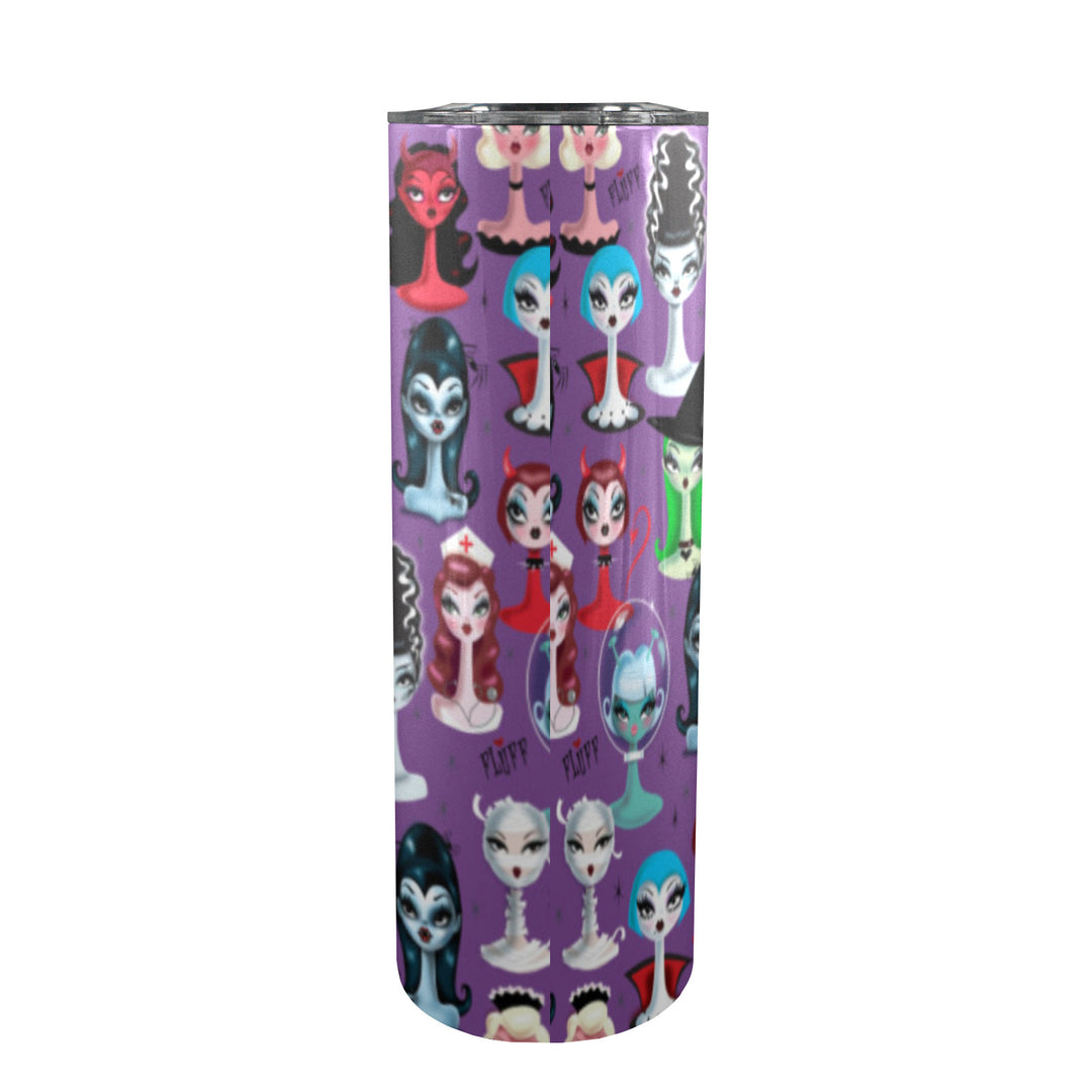 Spooky Dolls Purple • Tall Tumbler 20oz