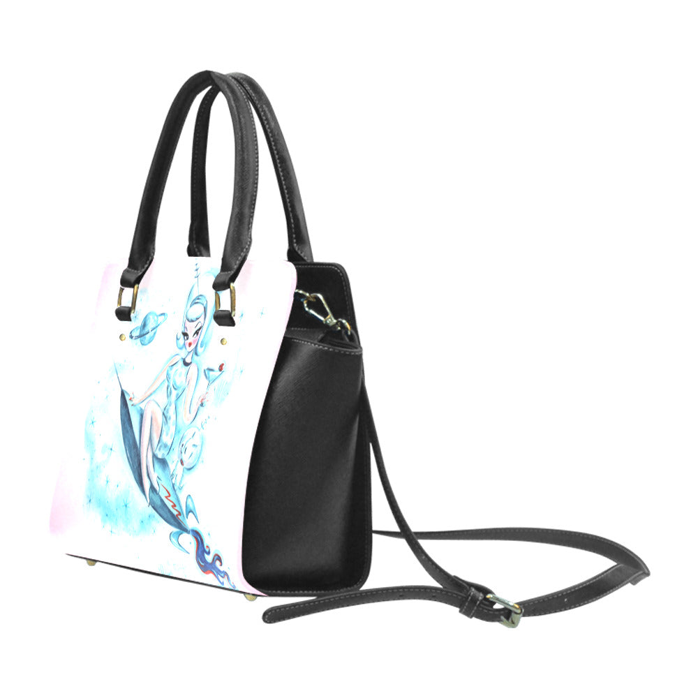 Rocket Girl in blues • Handbag