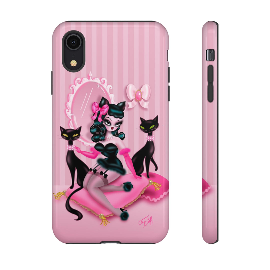 Kitten Boudoir Doll • Tough Phone Case