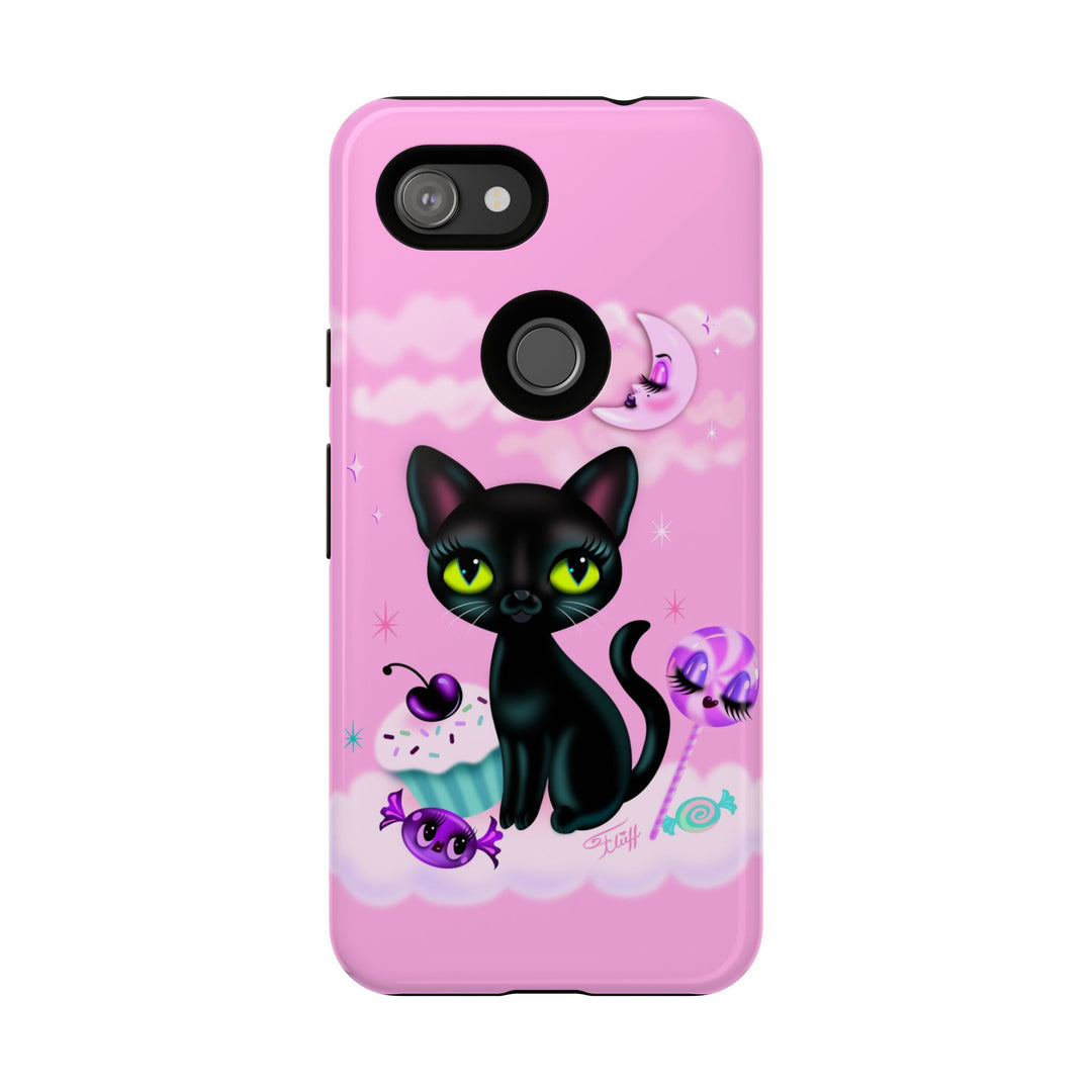 Vyolette in the Sky with Candies Pink • Tough Phone Case