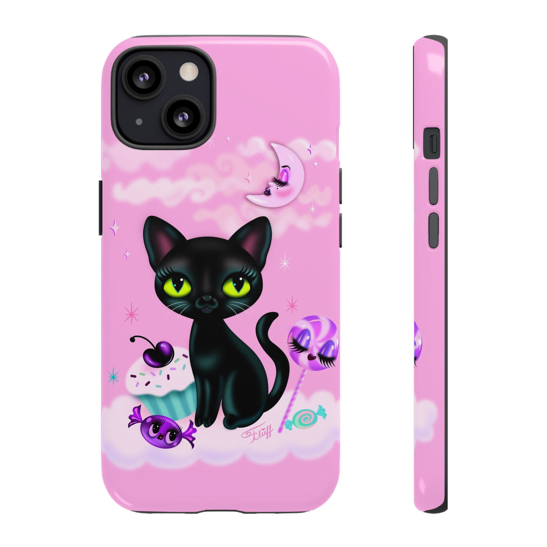 Vyolette in the Sky with Candies Pink • Tough Phone Case