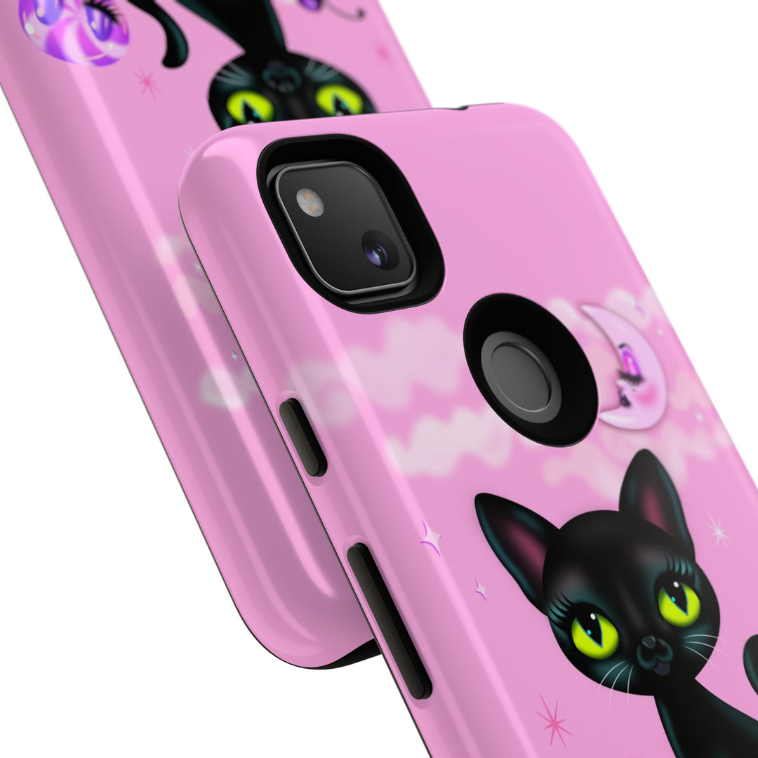 Vyolette in the Sky with Candies Pink • Tough Phone Case