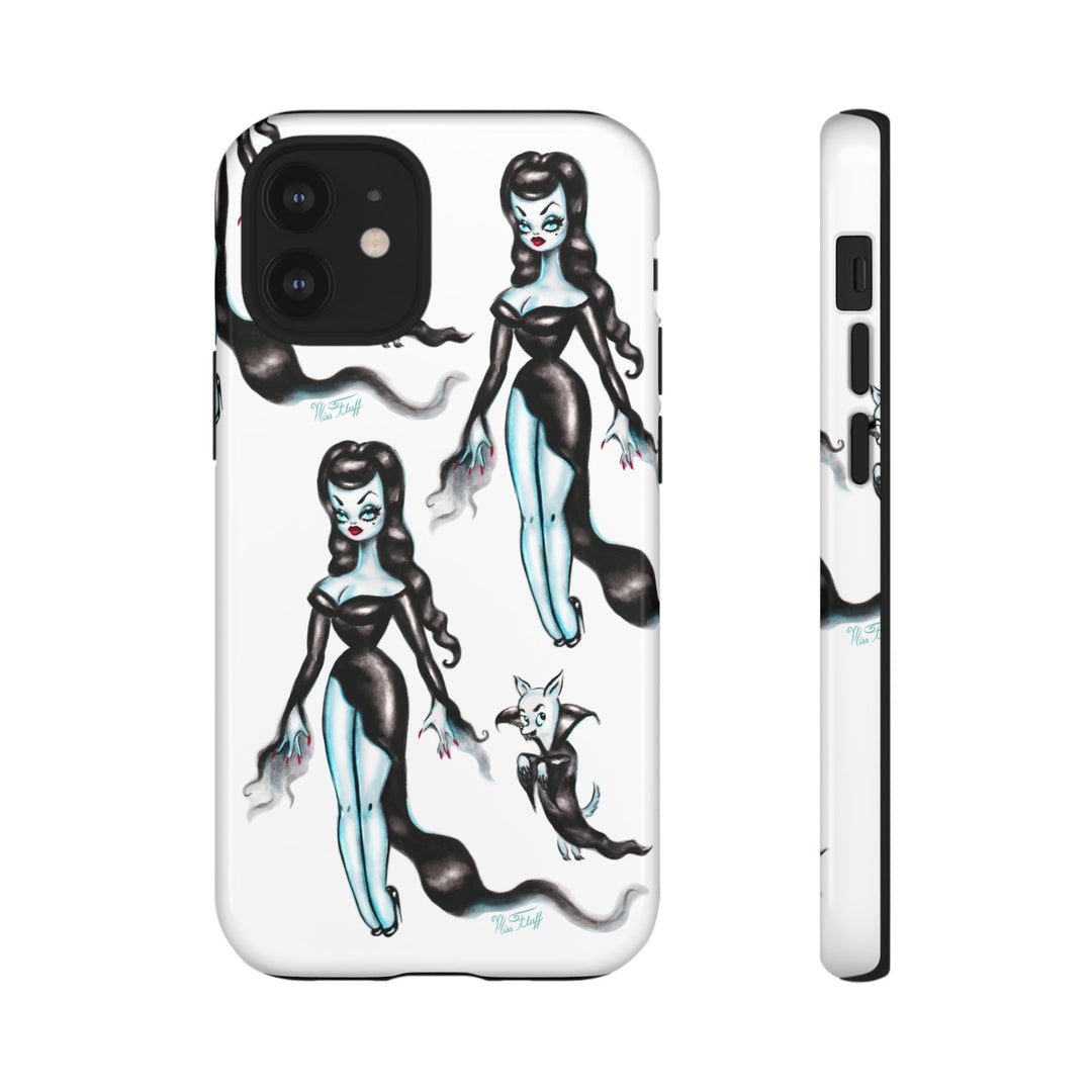 Vampira with Nosferachi • Tough Phone Case