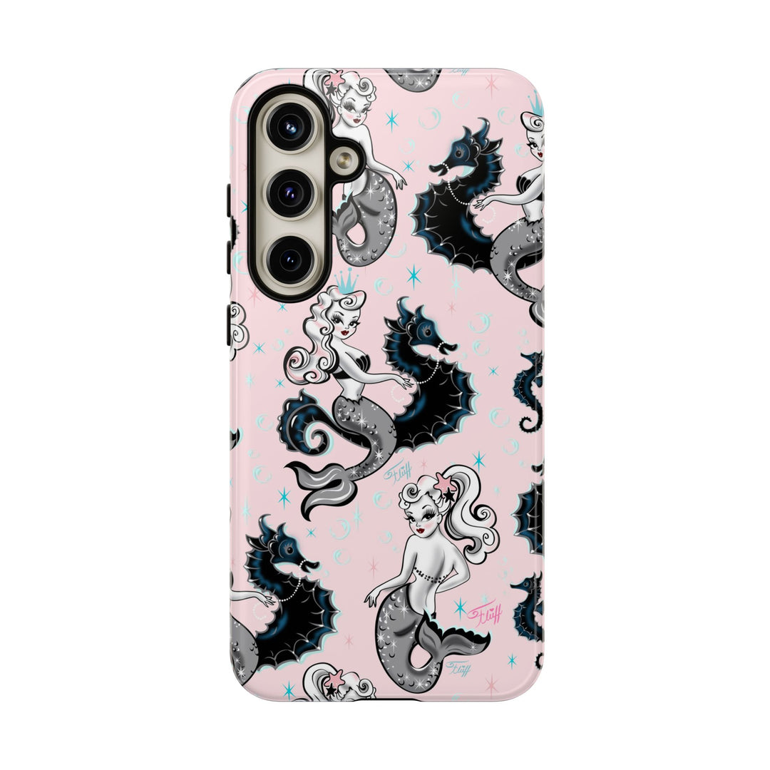 Pearla on Pink • Tough Phone Case