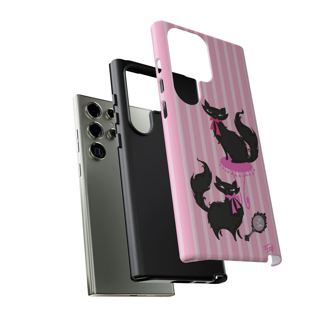 Naughty Kitties • Tough Phone Case