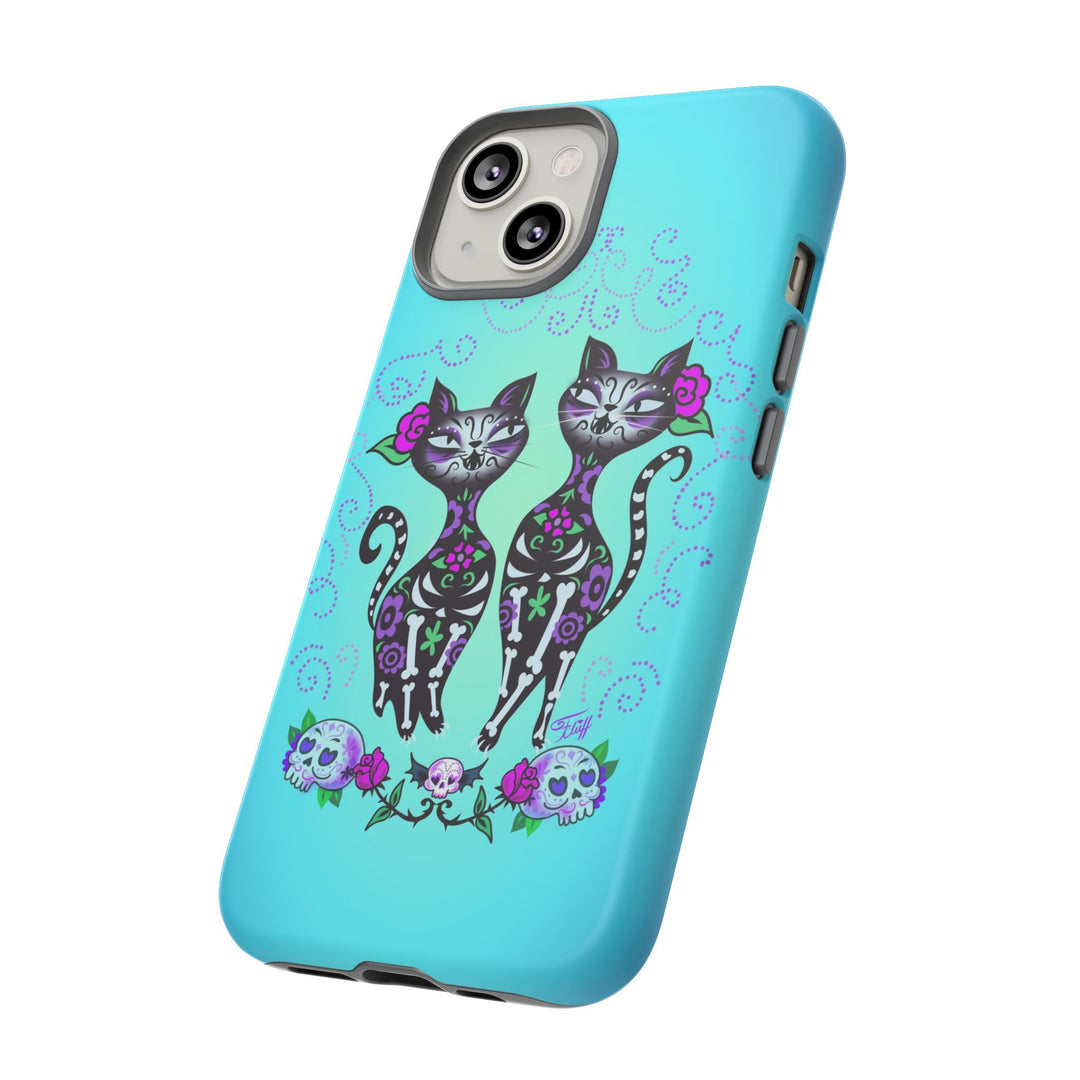 Sugar Skull Cats • Tough Phone Case