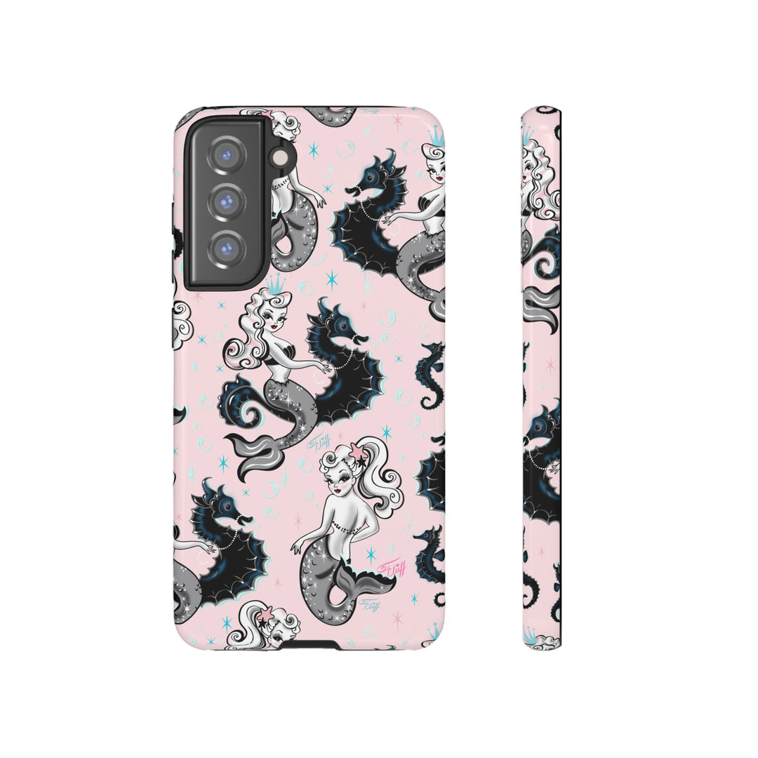 Pearla on Pink • Tough Phone Case