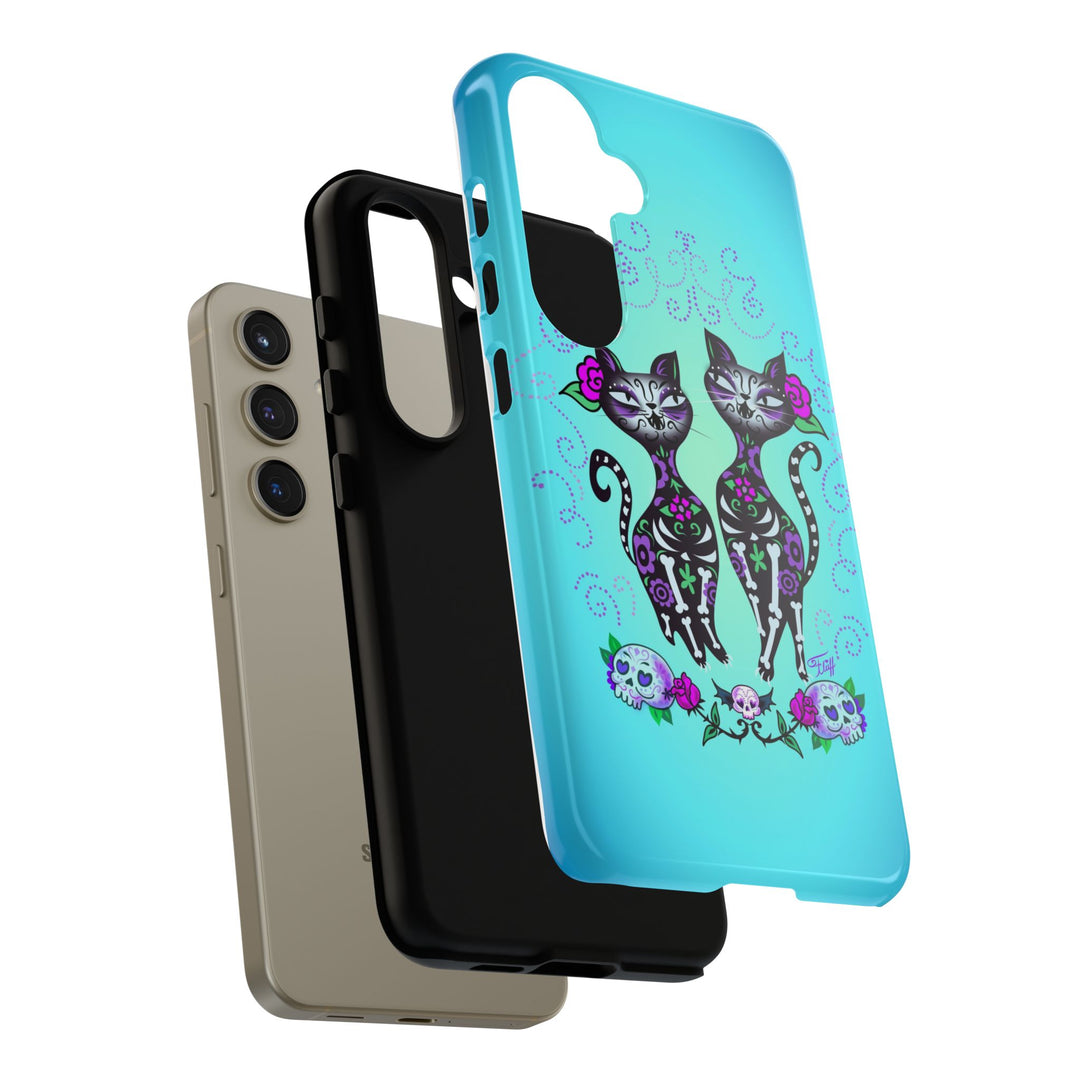 Sugar Skull Cats • Tough Phone Case