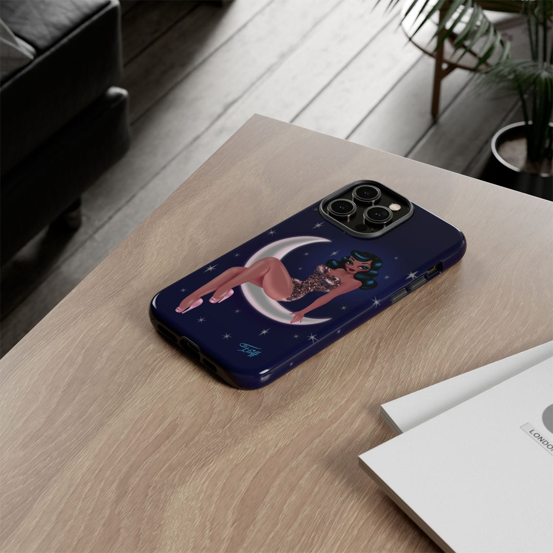 Star Gazer Brunette• Tough Phone Case