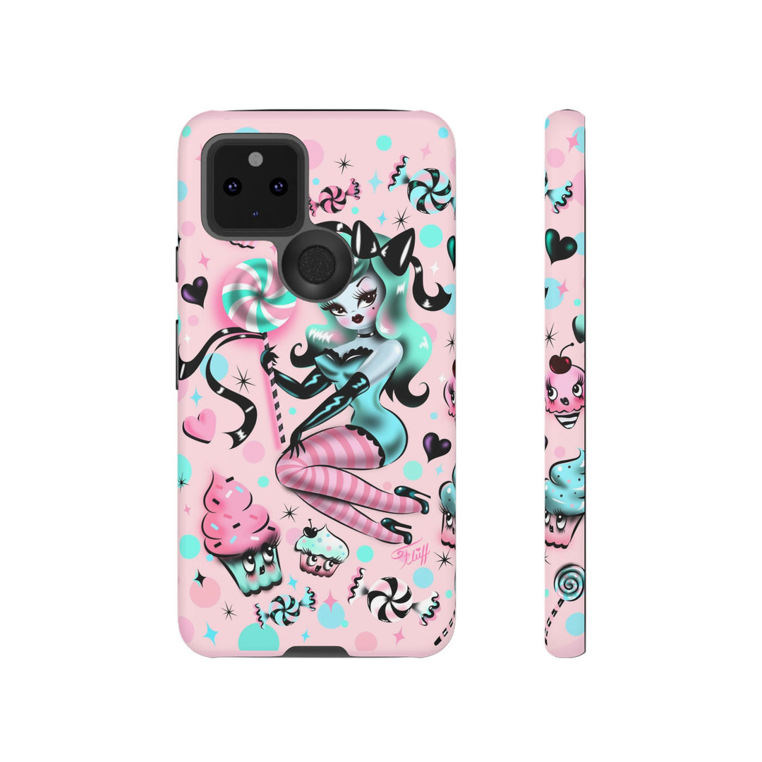 Mint Sugar Pinup • Tough Phone Case