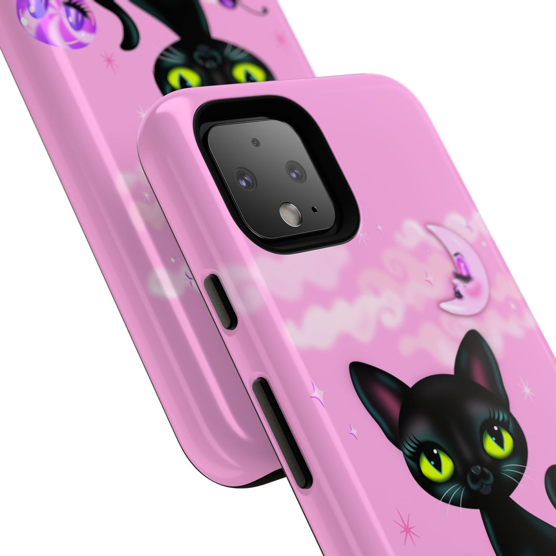Vyolette in the Sky with Candies Pink • Tough Phone Case