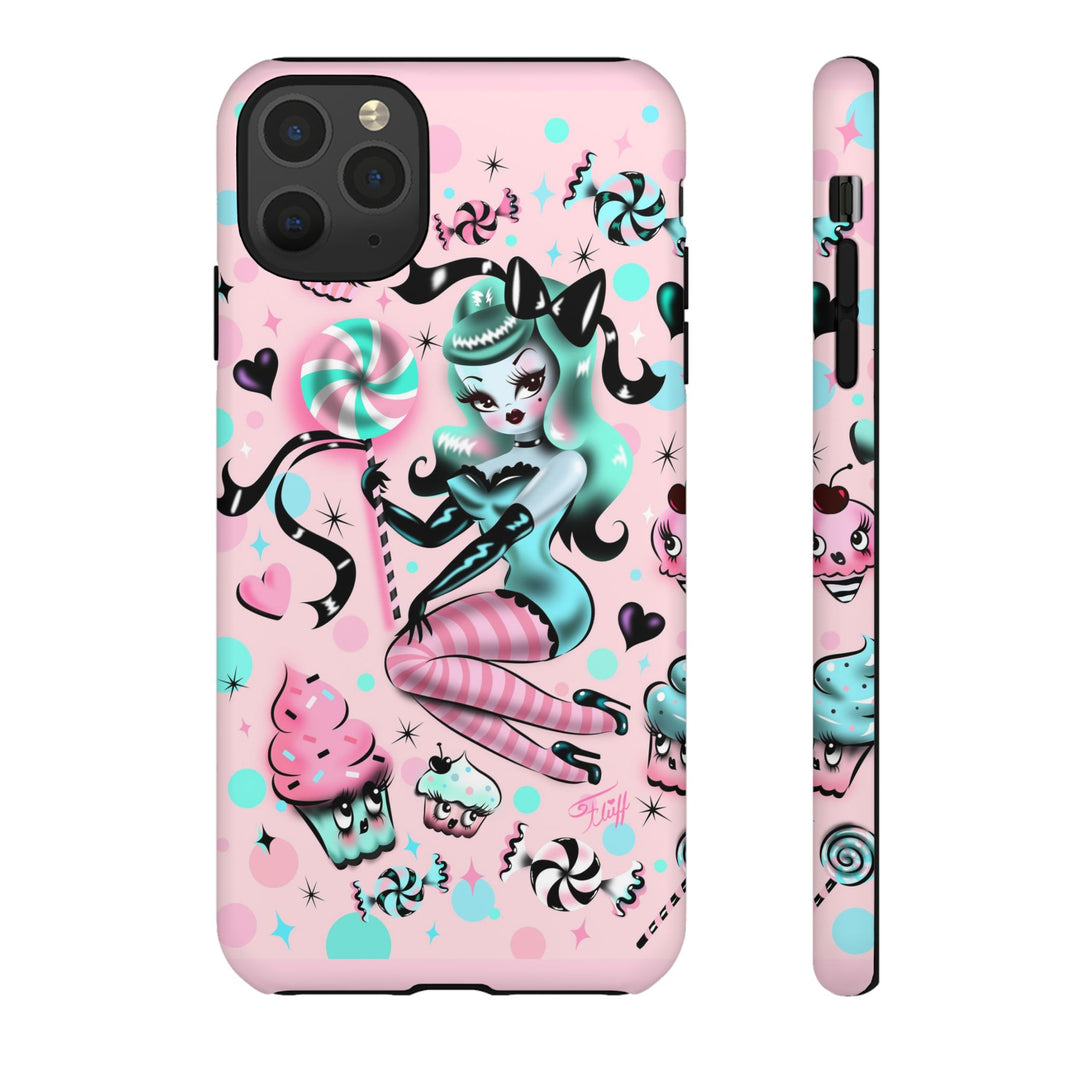 Mint Sugar Pinup • Tough Phone Case