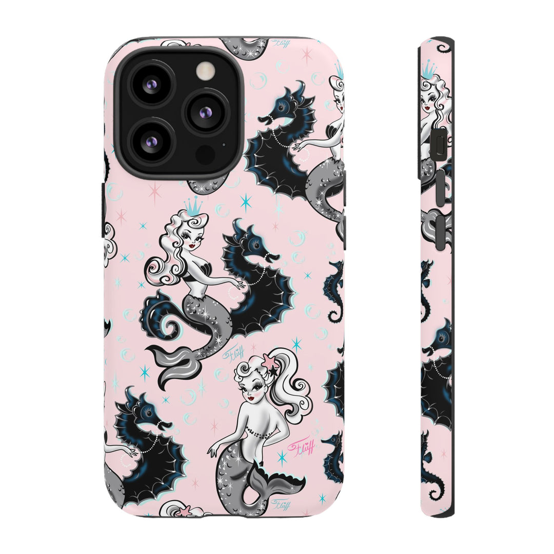 Pearla on Pink • Tough Phone Case