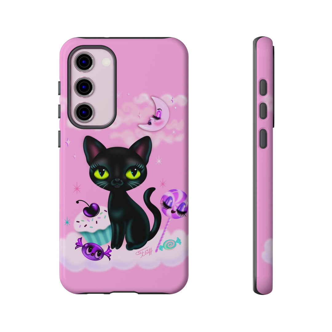 Vyolette in the Sky with Candies Pink • Tough Phone Case