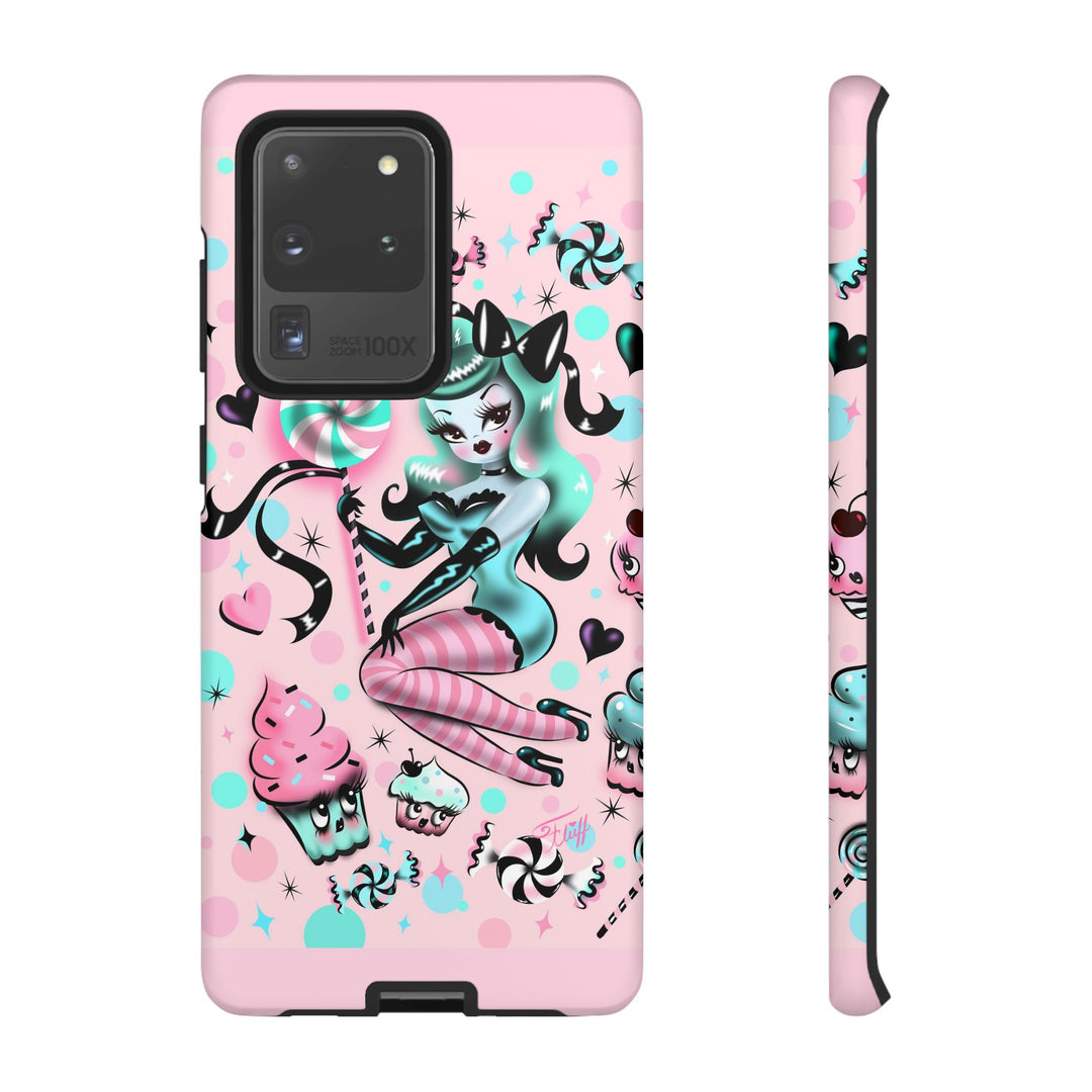 Mint Sugar Pinup • Tough Phone Case