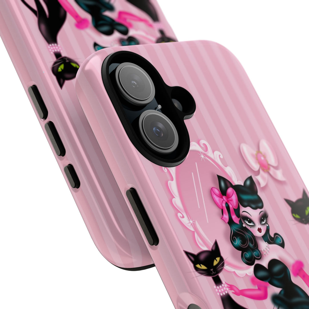 Kitten Boudoir Doll • Tough Phone Case