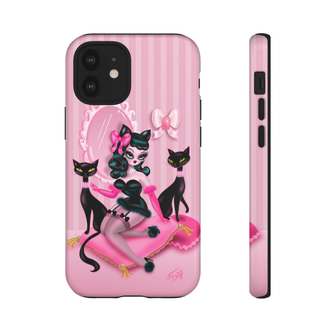Kitten Boudoir Doll • Tough Phone Case