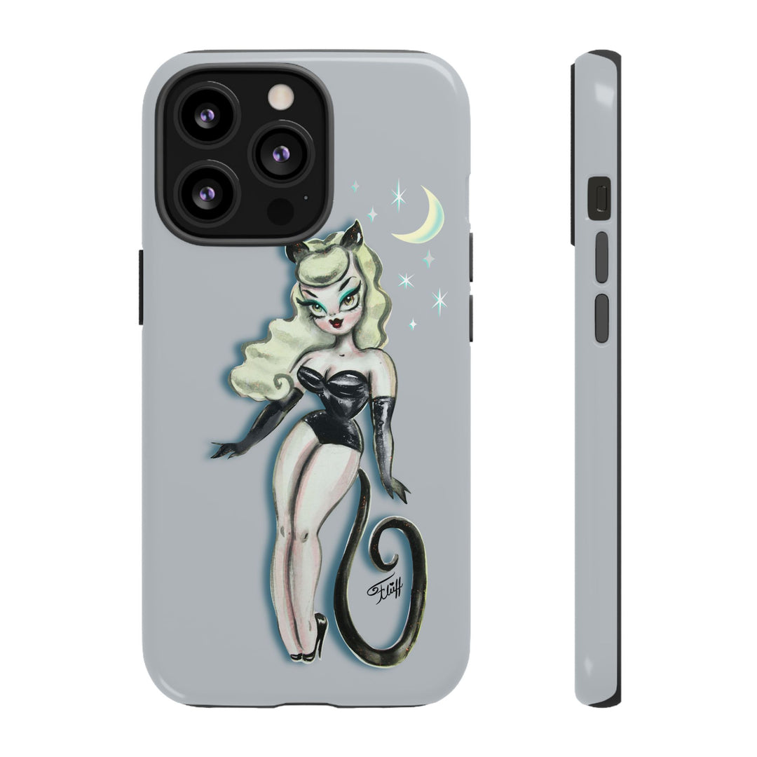 Blonde Cat Girl • Tough Phone Case