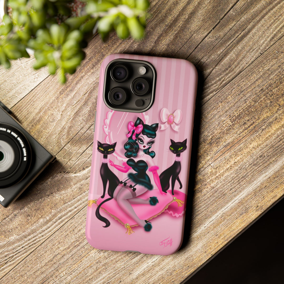 Kitten Boudoir Doll • Tough Phone Case