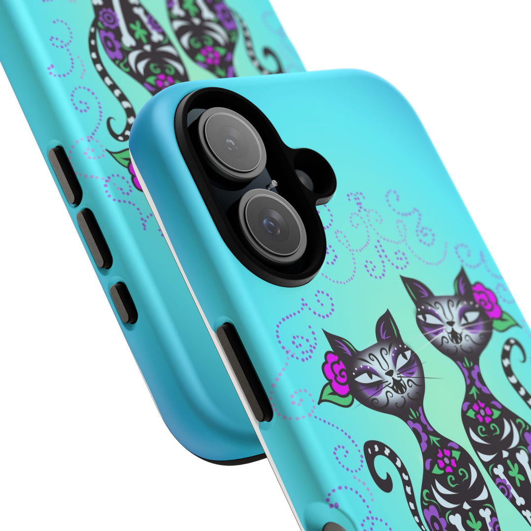 Sugar Skull Cats • Tough Phone Case