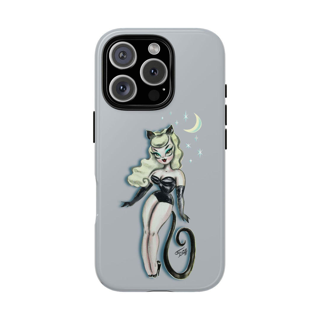 Blonde Cat Girl • Tough Phone Case