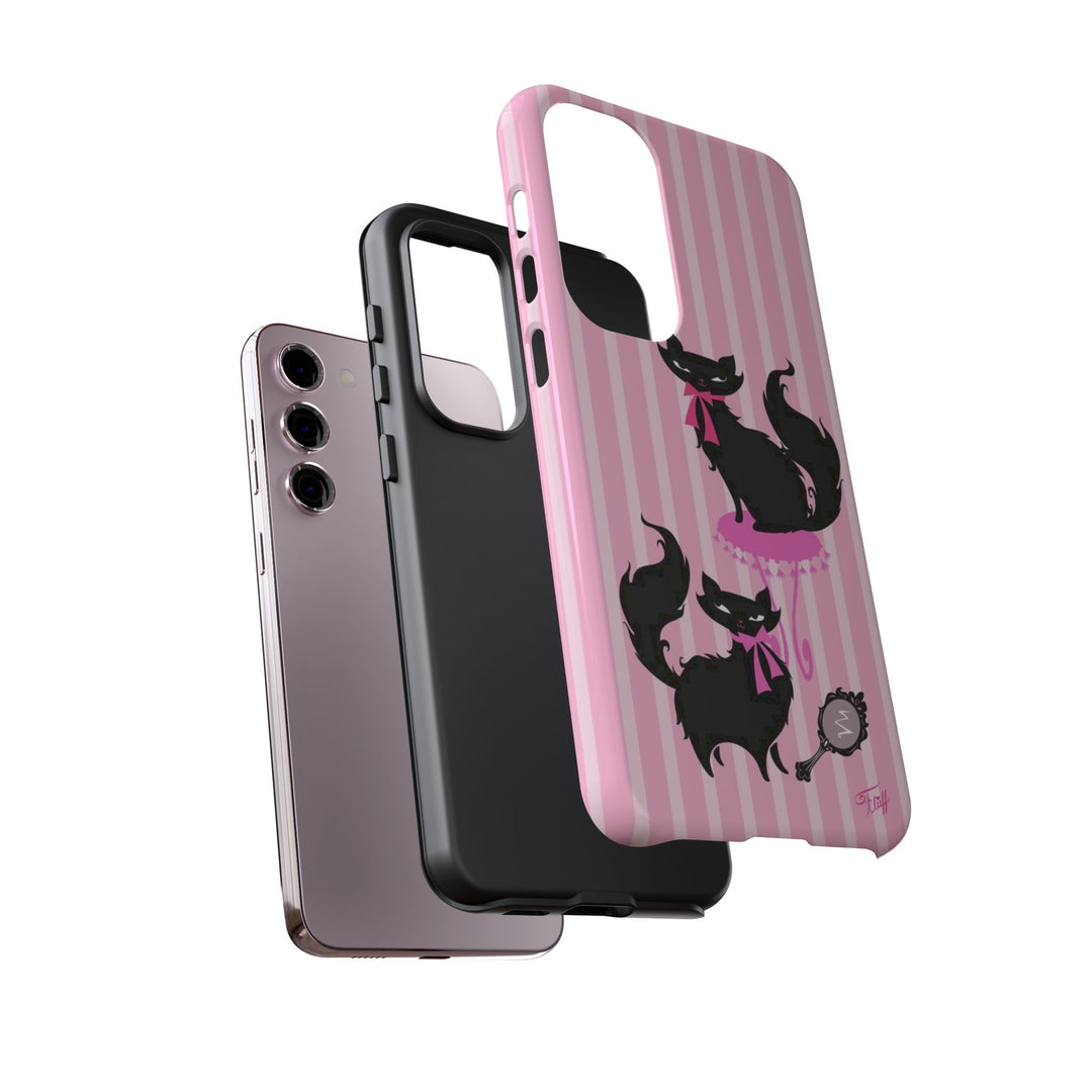 Naughty Kitties • Tough Phone Case