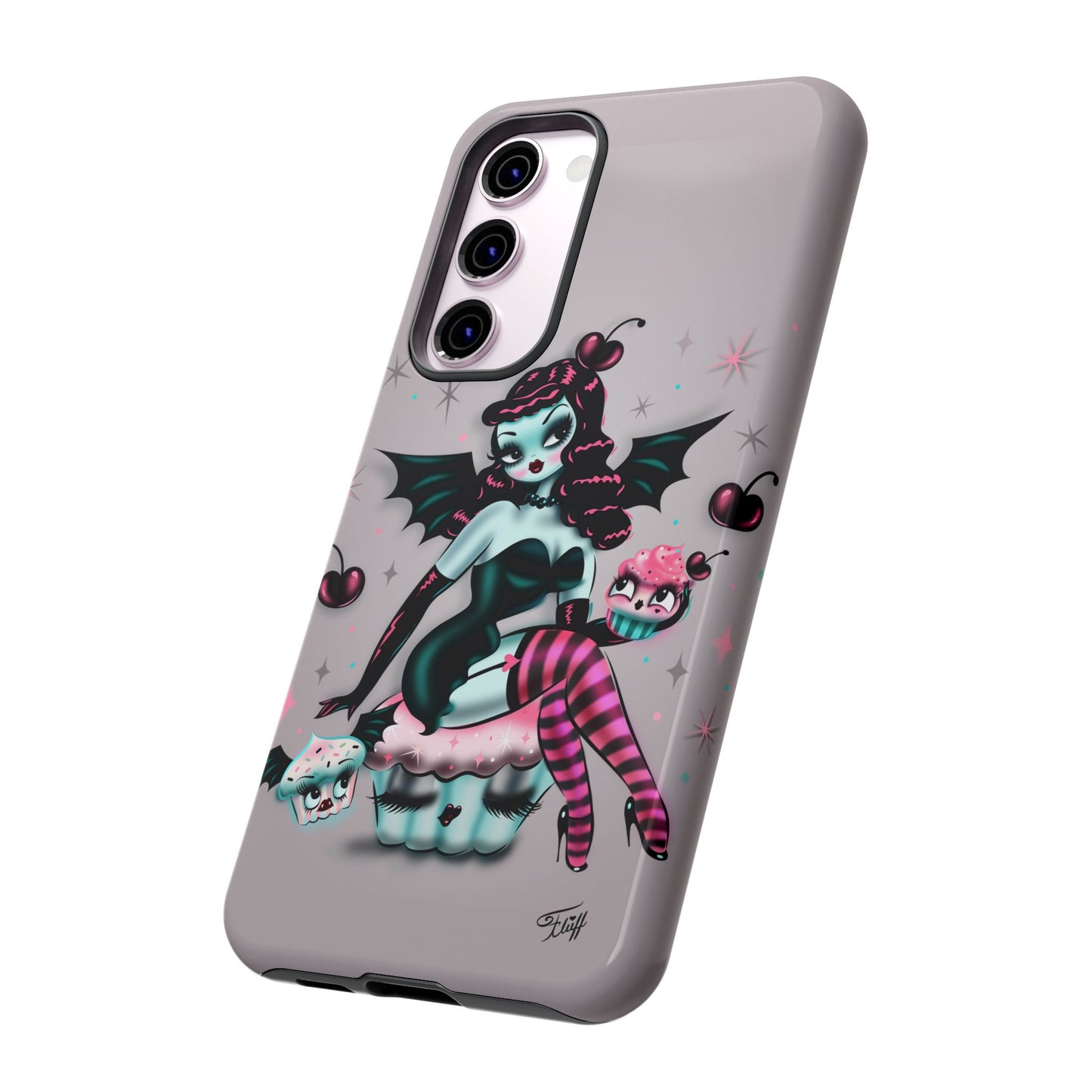 Spooky Cupcake Doll • Tough Phone Case