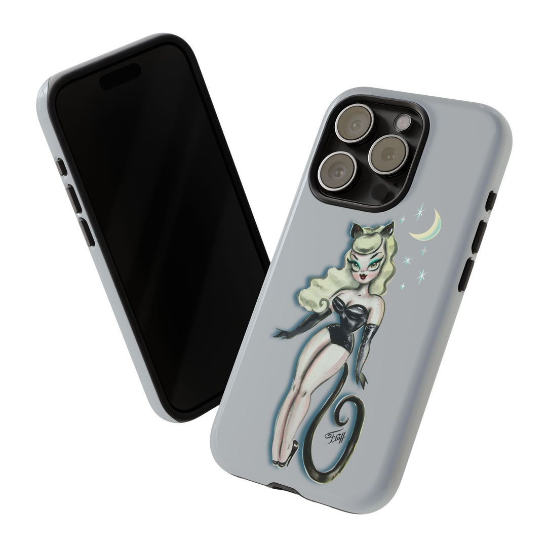 Blonde Cat Girl • Tough Phone Case