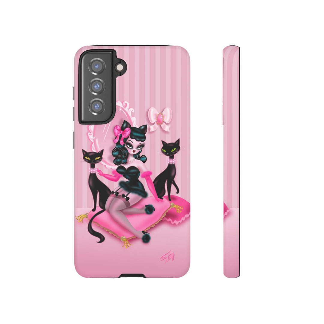 Kitten Boudoir Doll • Tough Phone Case