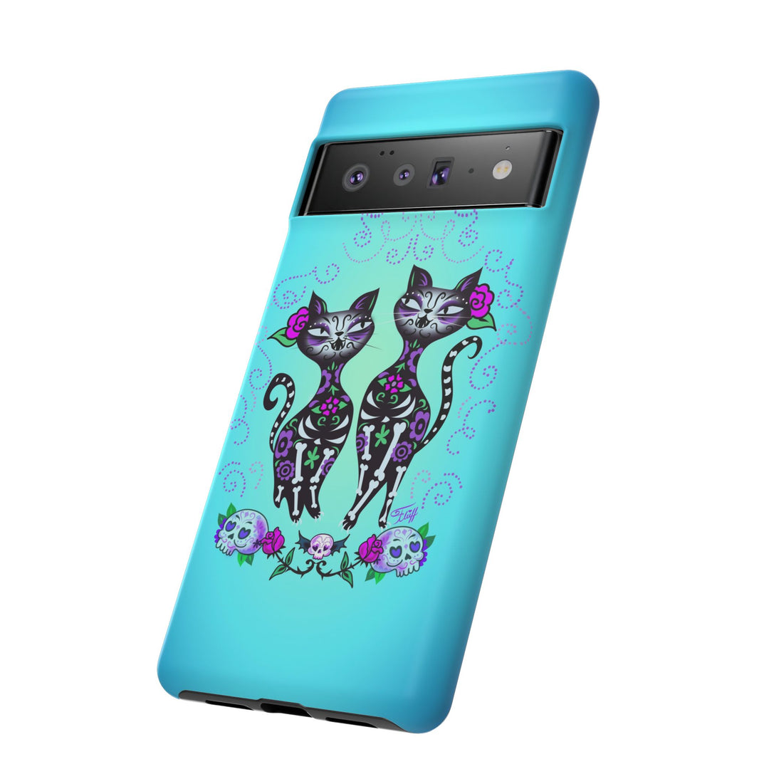 Sugar Skull Cats • Tough Phone Case